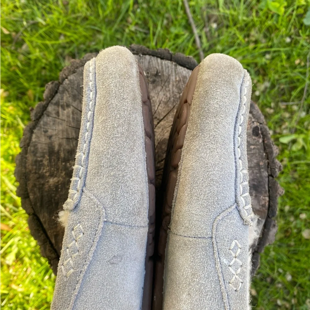 UGG Gray “Ansley” Water Resistant Slipper Size 9 - Picture 7 of 12